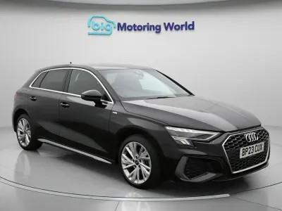 Used Audi A3 Sportback S-Line 204 HP (150 kW) 2023 Black Hatchback