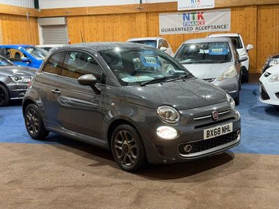 Grey Used 2018 Fiat 500 S Hatchback | £4,795 (Fair price)