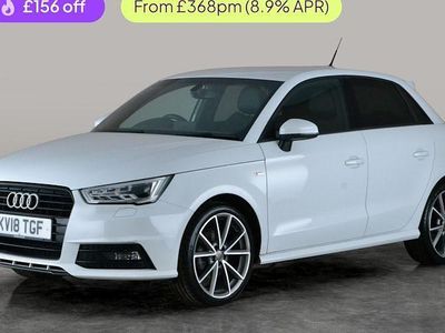 Used Audi A1 Sportback Black Edition 150 HP (110 kW) 2018 White Hatchback