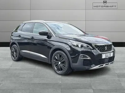 Used Peugeot 3008 GT-line 130 HP (95 kW) 2019 Black SUV