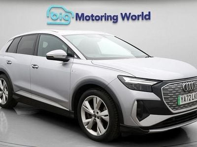 Used Audi Q4 e-tron S-Line 150 kW (204 HP) 2023 Silver SUV