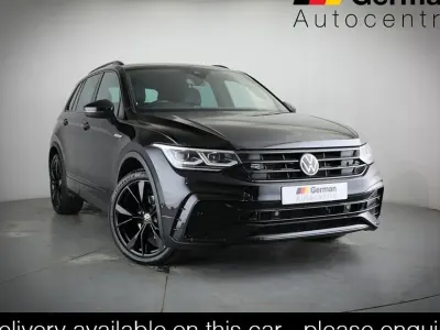 Used VW Tiguan R-line 150 HP (110 kW) 2021 Black SUV