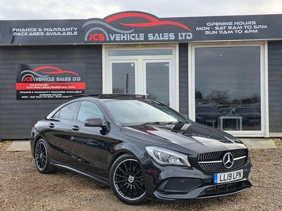 Used Mercedes CLA200 AMG line 2019 Black Sedan