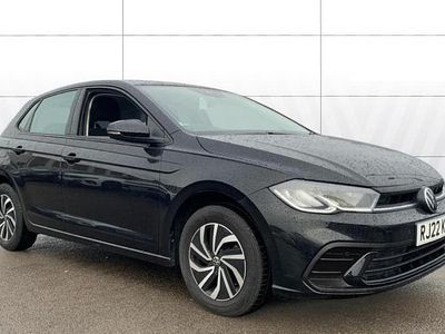 Black Used 2022 VW Polo Life Hatchback | £15,535 (Fair price)