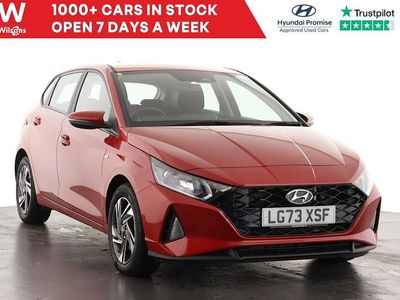 Red Used 2023 Hyundai i20 SE Hatchback | £15,999 (Fair price)