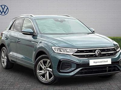 Used VW T-Roc R-line 150 HP (110 kW) 2023 Blue SUV