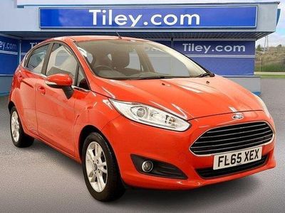 Used Ford Fiesta Zetec 2015 Red Hatchback
