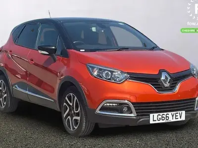 Used Renault Captur Dynamique 90 HP (66 kW) 2016 Orange/black SUV