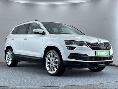 Used Skoda Karoq 150 HP (110 kW) 2018 White SUV
