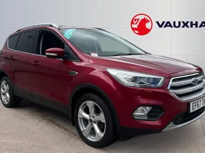 Used Ford Kuga ST-Line X 150 HP (110 kW) 2018 Red SUV