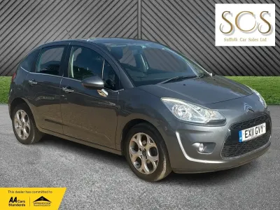 Used Citroën C3 Exclusive 90 HP (66 kW) 2011 Grey Hatchback