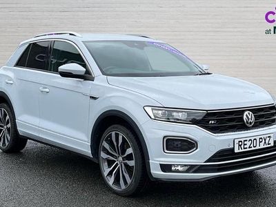 Used VW T-Roc R-line 150 HP (110 kW) 2020 Silver SUV