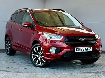 Used Ford Kuga ST-Line X 150 HP (110 kW) 2019 Red SUV