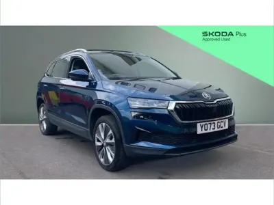 Used Skoda Karoq SE L 150 HP (110 kW) 2023 Blue SUV