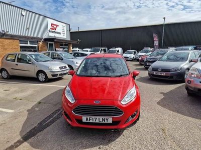 Used Ford Fiesta Zetec 2017 Red Hatchback