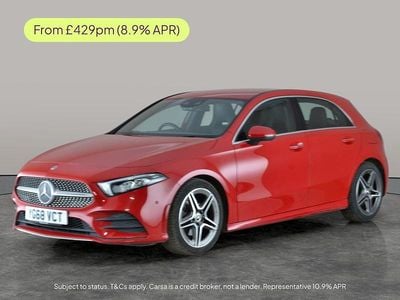 Used Mercedes A200 AMG Line Premium 2018 Red Hatchback
