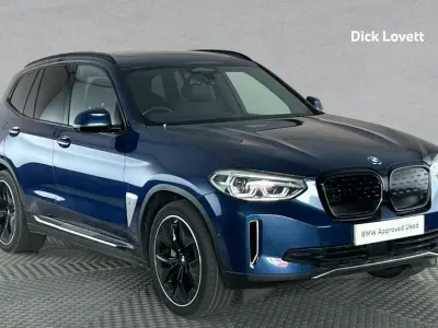 Used BMW iX3 Comfort Edition 207 kW (282 HP) 2021 Blue SUV