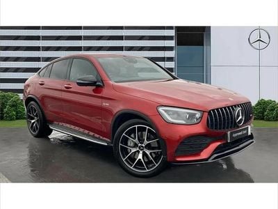 Red Used 2019 Mercedes GLC43 AMG Premium Plus Coupe | £37,401 (A bit pricey)