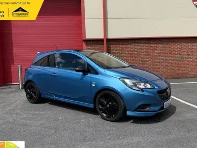 Used Vauxhall Corsa Edition 75 HP (55 kW) 2016 Blue Hatchback
