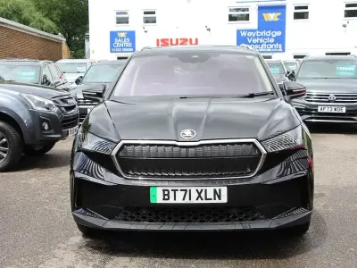 Used Skoda Enyaq iV ecoSuite 150 kW (204 HP) 2022 Black SUV