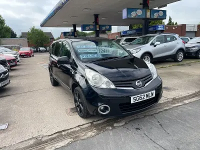 Used Nissan Note N-TEC 2012 Black Hatchback