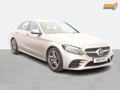 Käytetty Mercedes C300 AMG line 2019 Hopea Sedan