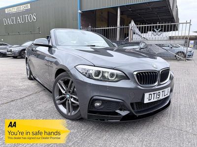 Used BMW 220 M Sport 190 HP (139 kW) 2019 Grey Cabriolet