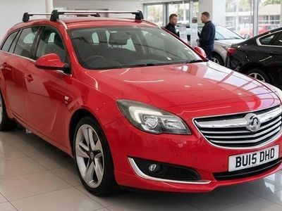 Used Vauxhall Insignia SRi 163 HP (119 kW) 2015 Red Estate