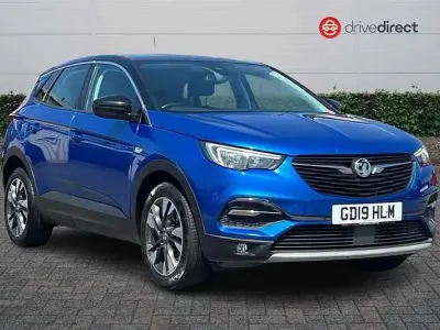 Used Vauxhall Grandland X Sport 2019 Blue SUV