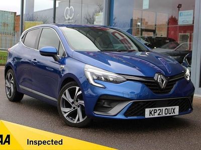Used Renault Clio V RS Line 100 HP (73 kW) 2021 Blue Hatchback