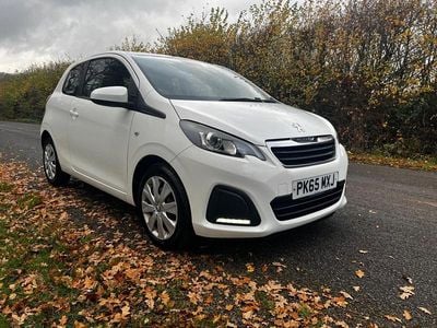 White Used 2015 Peugeot 108 Active Hatchback | £3,750 (Fair price)