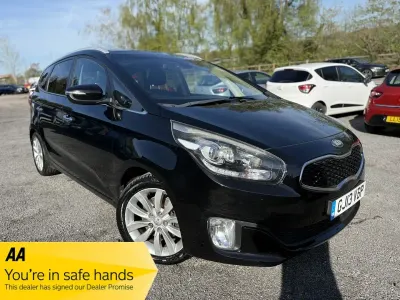 Usado Kia Carens 2013 Preto Monovolume