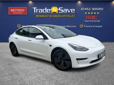 Used Tesla Model 3 RWD 61 kW (84 HP) 2022 White Sedan