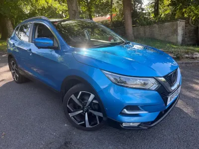 Used Nissan Qashqai Tekna 110 HP (80 kW) 2017 Blue SUV
