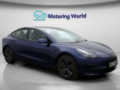 Blue Used 2021 Tesla Model 3 Standard Range Plus Sedan | £13,800 (Fair price)