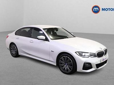 White Used 2021 BMW 330e M Sport Sedan | £20,749 (Fair price)