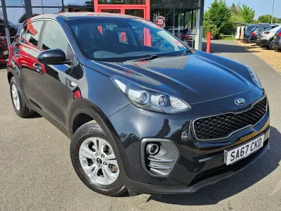 Used Kia Sportage 114 HP (83 kW) 2017 Black SUV
