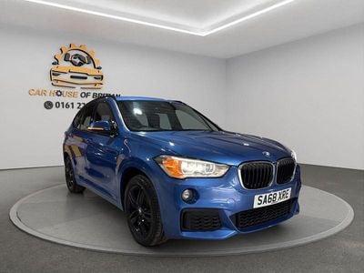 Used BMW X1 M Sport 150 HP (110 kW) 2018 Blue SUV