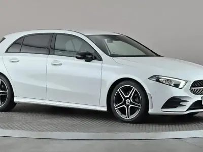 Used Mercedes A180 Executive 136 HP (100 kW) 2022 White Hatchback