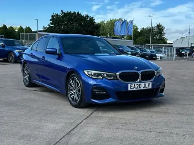 Used BMW 330 M Sport 254 HP (186 kW) 2020 Blue Sedan