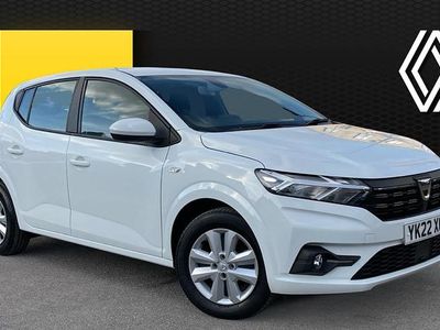 Used Dacia Sandero Comfort 91 HP (66 kW) 2022 White Hatchback