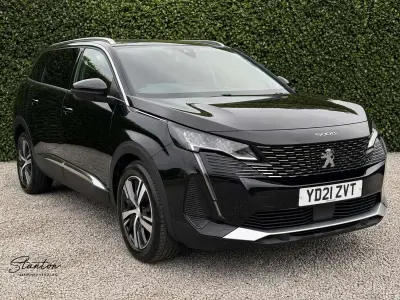 Used Peugeot 5008 Allure 130 HP (95 kW) 2021 Black SUV