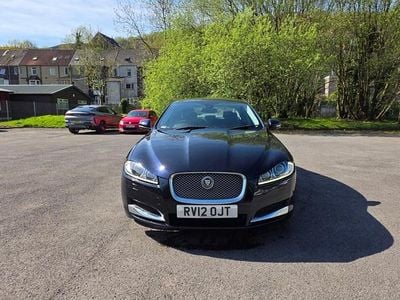Used Jaguar XF SE 2012 Blue Sedan