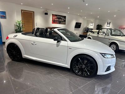 Used Audi TT Black Edition 2018 White Cabriolet