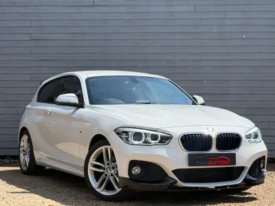 Used BMW 118 M Performance 134 HP (98 kW) 2015 White Hatchback