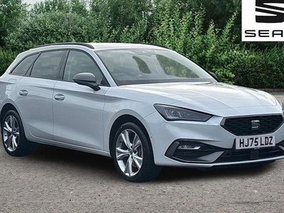 Used Seat Leon FR 204 HP (150 kW) 2025 White Estate