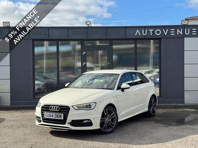 Used Audi A3 Sportback S-Line 184 HP (135 kW) 2014 White Hatchback