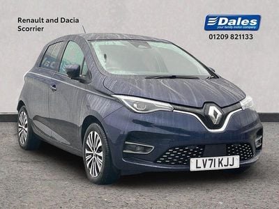 Blue Used 2021 Renault Zoe Riviera Hatchback | £12,250 (Expensive)
