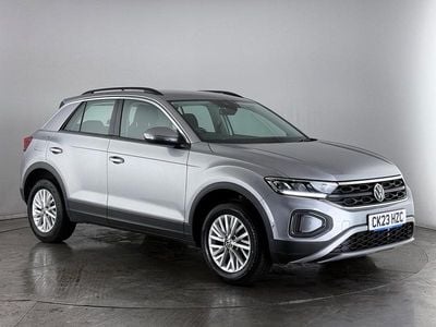 Silver Used 2023 VW T-Roc Life SUV | £18,950 (Good price)