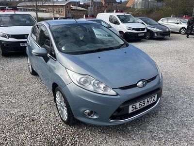 Used Ford Fiesta Titanium 2009 Blue Hatchback